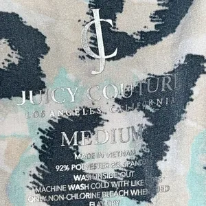 JUICY COUTURE Leopard Print Top Size Medium thumbnail 7