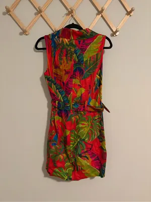 NWT Farm Rio Urban Jungle Mini Dress size Small thumbnail 7