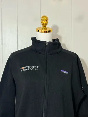 Patagonia Better Sweater Jacket Women’s XXL Black Full Zip Fleece Logo thumbnail 2