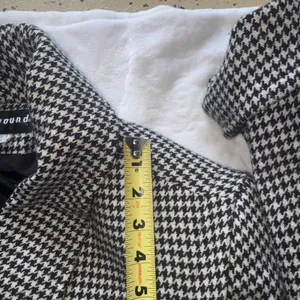 Westbound Houndstooth Pea Coat Sz 12 Wool Blend Exclusively Made For Dillard’s thumbnail 15
