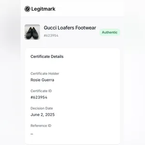 Gucci Black Leather Studded Cap Toe Oxford Shoes Authentic COA EU37 Italy in EUC thumbnail 11