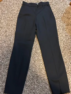 H&M Dress Pants Black Skinny Mid-Rise thumbnail 3