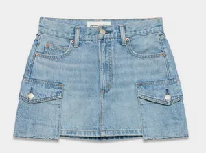 Aritzia Denim Skirt Mini thumbnail 1
