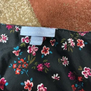 Only Necessities Womens Cottagecore Floral Cotton Maxi Dress Black Pink 14/16 M‎ thumbnail 7