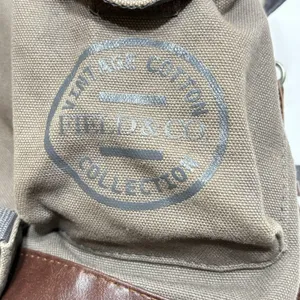 Vintage Cotton Field and Co Leeds UPS Embossed Rucksack Backpack thumbnail 8