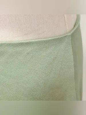 Alice + Olivia Karoline Cutout Mini Dress 6 Green Satin Cocktail Party Spring thumbnail 13