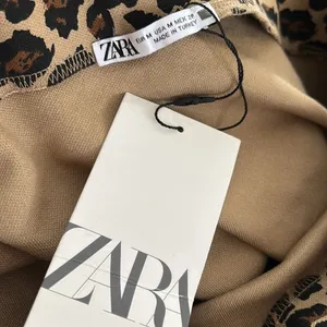 Zara Leopard 2PC Sweater Set Tank Pencil MIDI Skirt M Brown Black Animal Print thumbnail 7