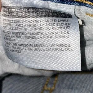 Levi's Mile High‎ Cropped Wide Leg Jeans 32 Button Fly High Rise Denim Blue thumbnail 5