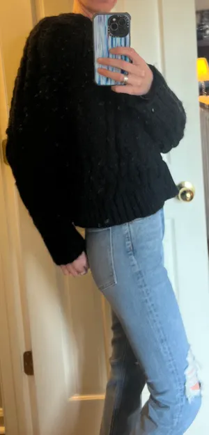 ZARA Black Sweater thumbnail 3