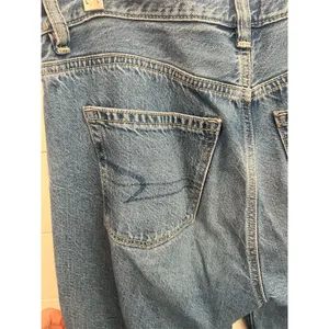American Eagle‎ Women's Mom Jeans Size 4 Blue High Rise Relaxed Fit thumbnail 4