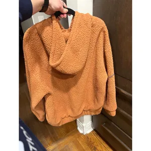 Aerie oversized fleece jacket woman’s size medium‎ thumbnail 3