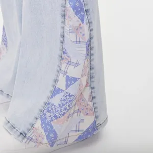 Forever 21 Patchwork Flare Pants thumbnail 6
