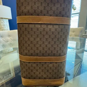 Gucci Brown Monogram Tote Bag thumbnail 5