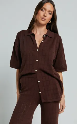 New Showpo Tommy Cotton Two Piece Set Knit Top And Pants Size Medium MSRP $109 thumbnail 3