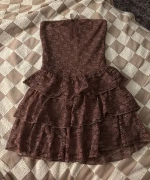 Boutique Strapless Lace Dress thumbnail 2