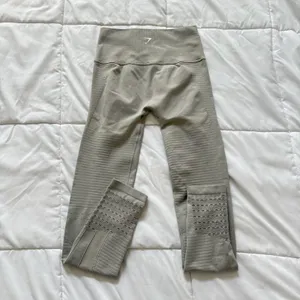 Gymshark Leggings Womens Small‎ Light Grey Energy Seamless Activewear Yoga thumbnail 5
