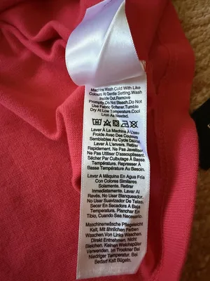 Donna Karan Active Pink Zip Hoodie Bell Sleeves Drawstring Cuffs Women’s M thumbnail 10