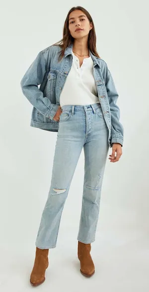 Aritzia Denim Jeans Arlo High-Rise, 26 thumbnail 1