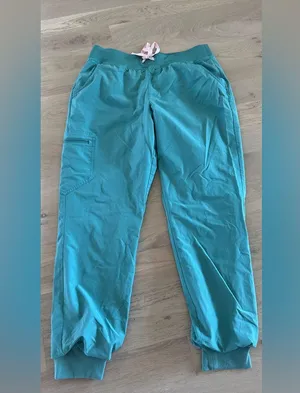 Figs Zamora Jogger Scrub Pants Eucalyptus green size medium thumbnail 2