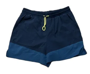 Te Verde Shorts Women's XL Ripstop Bungee Stretch Hiking Colorblock Pockets Blue thumbnail 1
