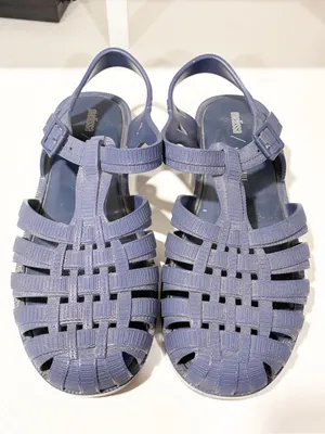 MELISSA Possession Fisherman Jelly Sandals Blue Size 6 thumbnail 2
