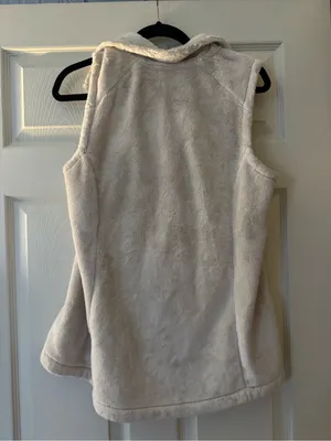 The North Face Women's Cream Plush Fleece Vest - Zip Front thumbnail 7