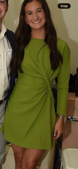 ASOS green mini dress  thumbnail 5