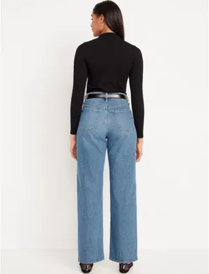 Old Navy Sky-Hi Jeans Wide-Leg thumbnail 2