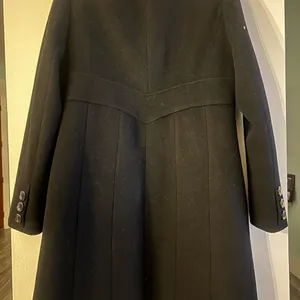 Jones New York women’s‎ wool coat Lined on the inside , Black, size 8 thumbnail 4