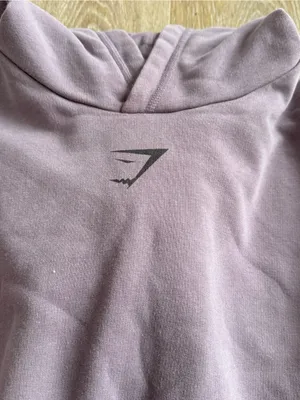 Gymshark Purple Hoodie Hooded Sweatshirt thumbnail 4