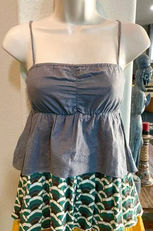 Anthropologie Like new Scrapbook summer dress. Sz S thumbnail 2