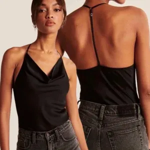 Abercrombie & Fitch Black Camisole Top thumbnail 2