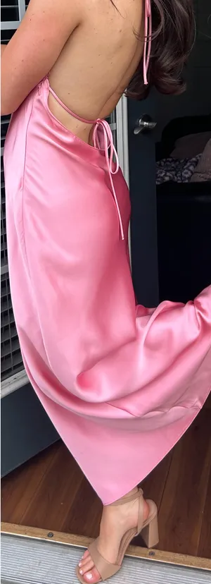 ZARA Formal Dress Pink thumbnail 3