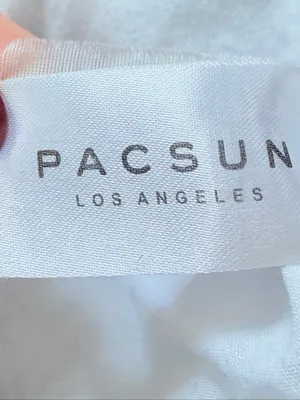 PacSun Mom Denim Shorts Light Wash High Rise Cuffed Size 29 thumbnail 7