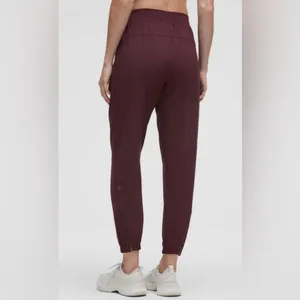 Lululemon NWT Adapted State Perforated High Rise Joggers Goodnight Plum Size 4 thumbnail 4