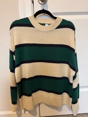 H&M Striped Sweater thumbnail 1