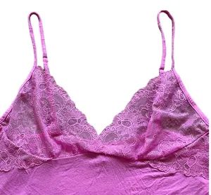 Victoria’s Secret Pink Chemise Nightgown Slip Dress Lace Women’s Size Medium A11 thumbnail 5
