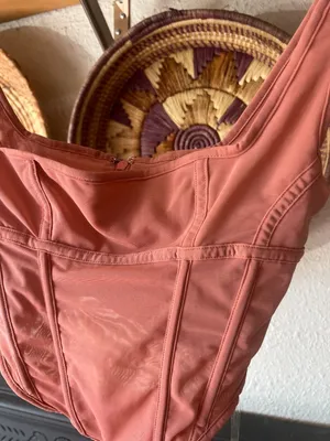 House of CB Edetta Rose Mesh Corset top Small $119 cottage, romantic, coquette thumbnail 6