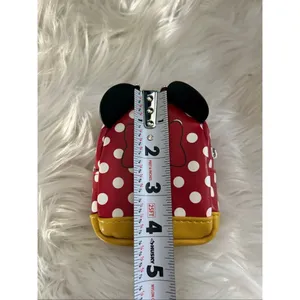 Disney Minnie Mouse Bow Miniature Backpack Keychain Clip thumbnail 6