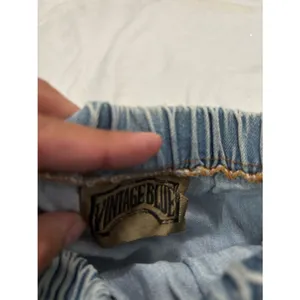 Vintage Blue Vintage Village Blues Light Wash Tiered Denim Skirt | Best Fits Medium/Large thumbnail 4