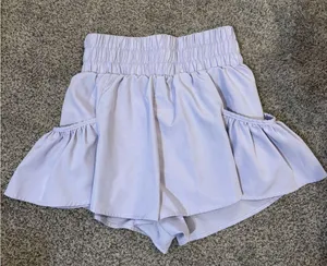 Flowy Workout Shorts Purple Size XS thumbnail 4