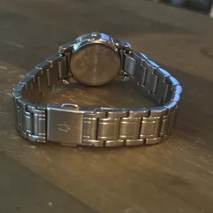 Bulova stainless steel real diamonds analog watch thumbnail 7