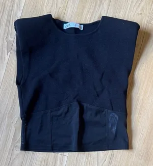 Zara Elegant Black Women's Blouse thumbnail 1