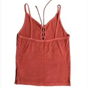 American Eagle ✨ Mauve Soft Lace Up Tank Top✨ thumbnail 2