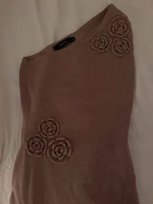 Knit Maxi Dress Pink thumbnail 2