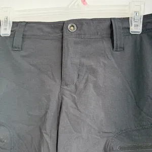 REI Venturi Hiking Shorts Women’s 10 Black Ripstop Stretch Trail Utility Outdoor thumbnail 4