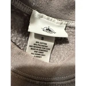 WALT DISNEY WORLD Sweatshirt Small Grey Vintage Mickey Mouse Autograph‎ Crewneck thumbnail 6