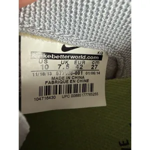 Nike Flyknit Lunar 2 Women's US 10 White Gray 677150-001 Running Shoes thumbnail 8