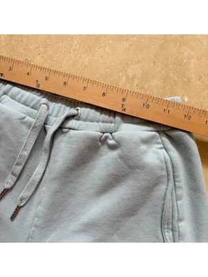 Allwear Organic Cotton Sweat Shorts 2.0 Mist Blue Women's Size XS thumbnail 7