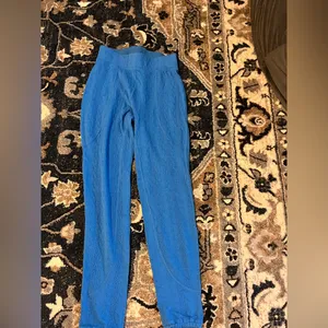 Free People Movement Break A Sweat Cloud Burst Blue Pants thumbnail 3